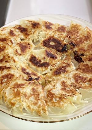 もちもちパリパリ羽根つき餃子-レシピのメイン写真