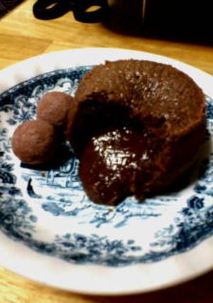 簡単☆ミルクフォンダンショコラ♪-レシピのメイン写真