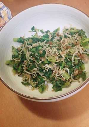 大根葉の炒め物-レシピのメイン写真