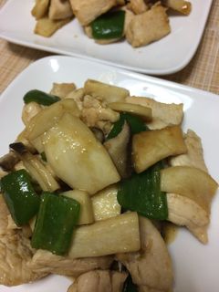 鶏胸肉とピーマン&エリンギの柚子胡椒炒め-レシピのメイン写真