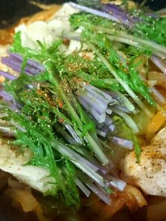 鳥むね肉の野菜キムチ鍋-レシピのメイン写真