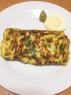 たっぷり大葉の卵焼き-レシピのメイン写真