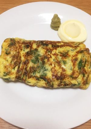 たっぷり大葉の卵焼き-レシピのメイン写真