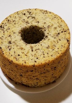 甘さ控えめチョコバナナシフォン-レシピのメイン写真