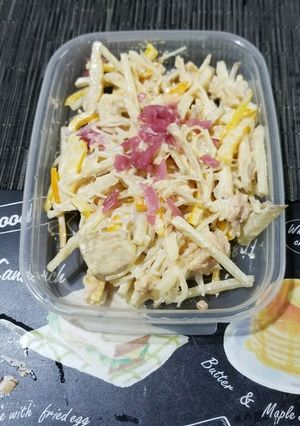 ヤーコンとパプリカとツナのサラダ-レシピのメイン写真