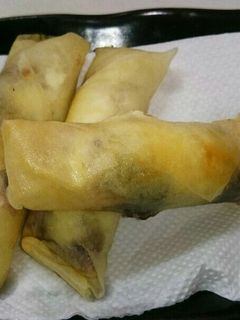 あんことクリームチーズの餅春巻き-レシピのメイン写真