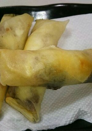 あんことクリームチーズの餅春巻き-レシピのメイン写真