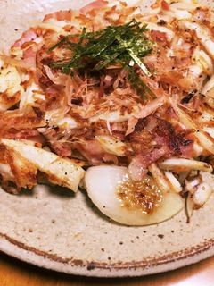 長いもとベーコンの”和風”お好み焼き風-レシピのメイン写真