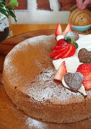 スフレチョコチーズケーキ♡-レシピのメイン写真