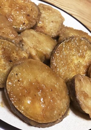 白米モリモリ☆さつまいも天ぷらの甘辛煮-レシピのメイン写真