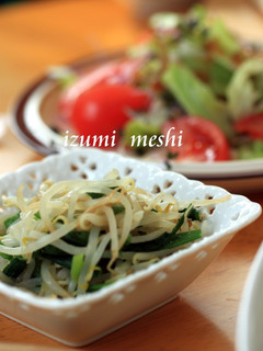 レンジで簡単♪もやしのナムル-レシピのメイン写真