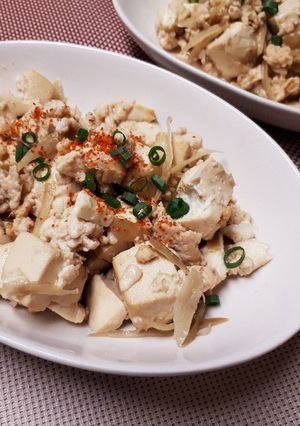 我が家の~雷豆腐-レシピのメイン写真