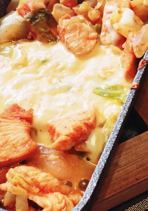 幸せになれる！チーズダッカルビ-レシピのメイン写真