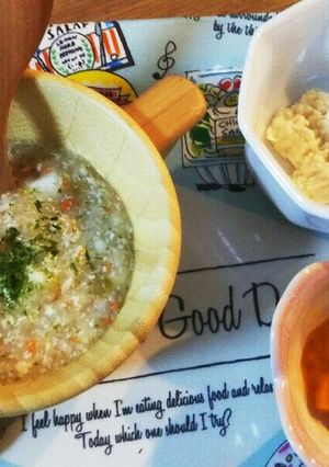 お野菜たっぷりお粥-レシピのメイン写真