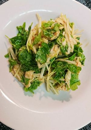 ホワイトセロリとササミの梅風味サラダ-レシピのメイン写真