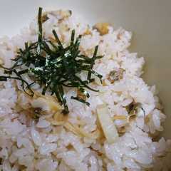 A picture of 春です(^^)安く。あさりご飯*^^๓.