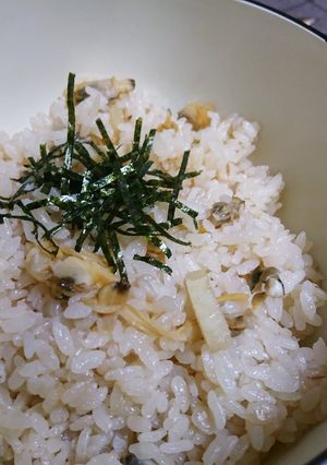春です(^^)安く。あさりご飯*^^๓-レシピのメイン写真