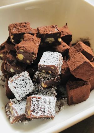 簡単 なめらか生チョコ-レシピのメイン写真