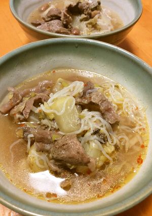 牛スジ肉ピーナッツ大根の韓国スープ-レシピのメイン写真