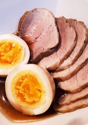 圧力鍋で簡単!おいしい煮豚と煮たまご-レシピのメイン写真