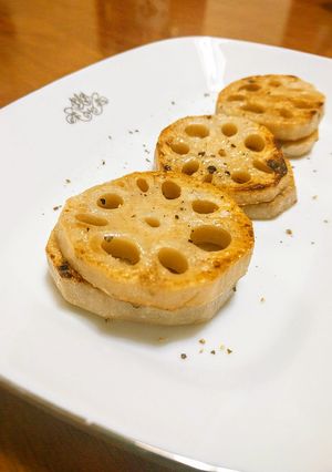 レンコンのバターステーキ-レシピのメイン写真