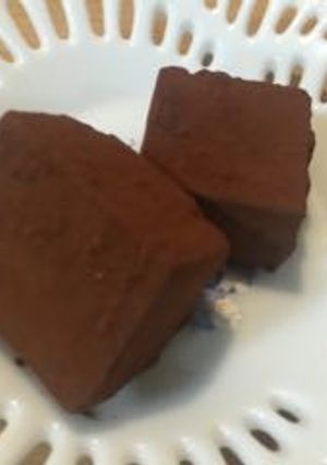 低糖質生チョコ-レシピのメイン写真