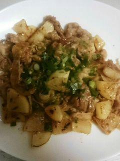 大根と豚バラのごまみそ炒め-レシピのメイン写真