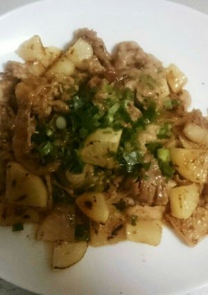 大根と豚バラのごまみそ炒め-レシピのメイン写真