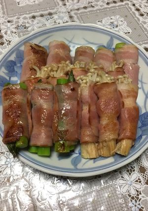 アスパラベーコン、えのきベーコン-レシピのメイン写真