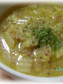 ぽっかぽか♪とろとろ白菜カレースープ-レシピのメイン写真
