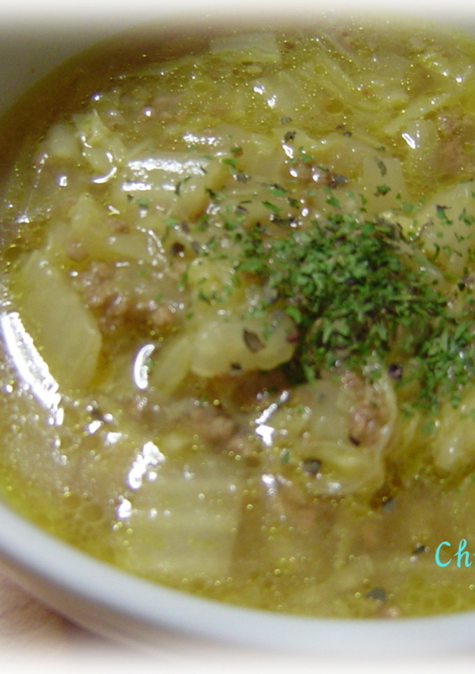 ぽっかぽか♪とろとろ白菜カレースープ-レシピのメイン写真