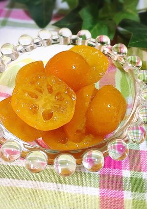 ❁ズボラな私の金柑のはちみつ煮(覚書)-レシピのメイン写真