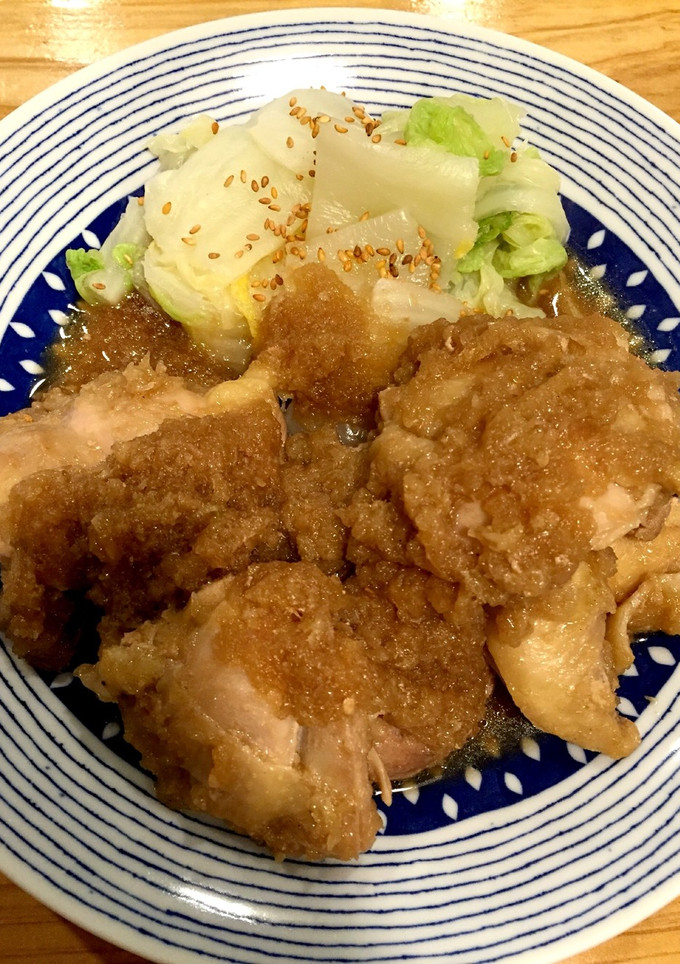 鶏もも肉のみぞれ煮-レシピのメイン写真