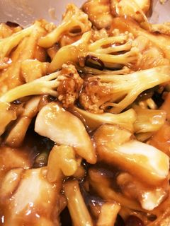 鱈とカリフラワーの甘酢炒め-レシピのメイン写真