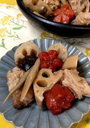 素材の旨味がじんわり 鶏と根菜の煮物-レシピのメイン写真
