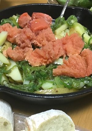 【簡単】明太子のアヒージョ-レシピのメイン写真