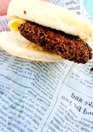 ヒラメのフィッシュバーガー-レシピのメイン写真