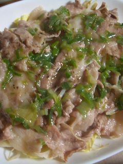 エコ葱タレで!簡単☆豚肉のレンジ蒸し-レシピのメイン写真