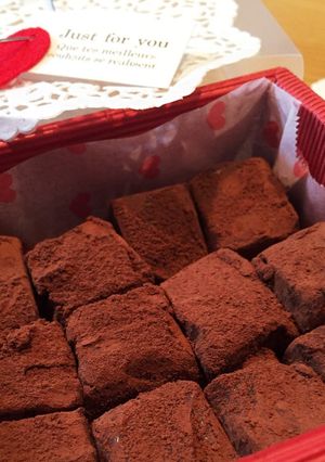 簡単❁*+材料3つで本格生チョコ♡-レシピのメイン写真