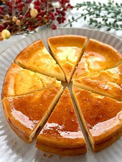 ミキサーで◎簡単!濃厚チーズケーキ♪-レシピのメイン写真