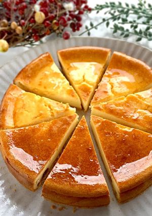 ミキサーで◎簡単！濃厚チーズケーキ♪-レシピのメイン写真