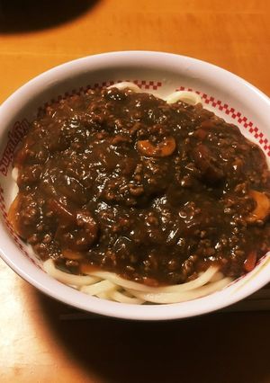 ズボラさんの☆あんかけ味噌うどん-レシピのメイン写真