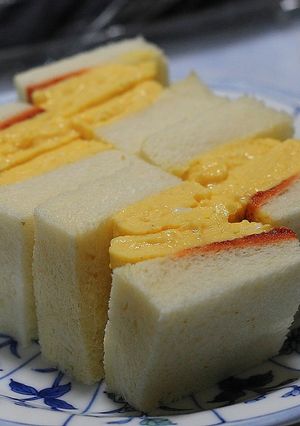 分厚いオムレツサンド-レシピのメイン写真
