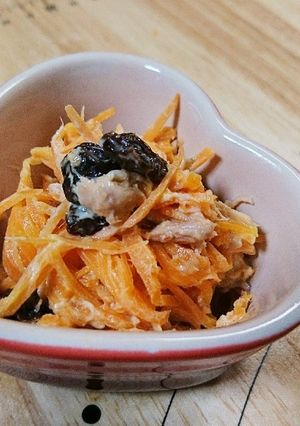 ずぼらDE人参のホットサラダ-レシピのメイン写真