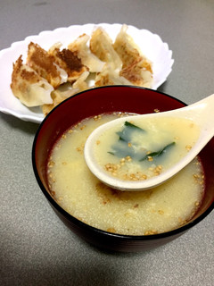 お湯を注ぐだけ!まろやか卵の中華スープ-レシピのメイン写真