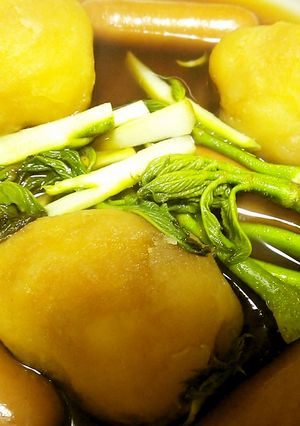 うどとじゃがいもの煮物-レシピのメイン写真