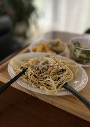 これが私の夏麺!バジルソース冷製パスタ-レシピのメイン写真
