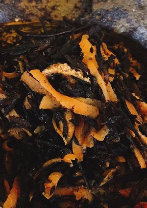 人参ひじき煮-レシピのメイン写真