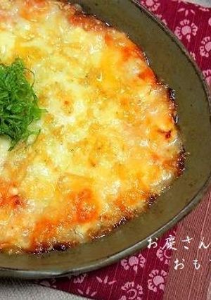 人気検索入り♪長芋と豆腐の和風グラタン　-レシピのメイン写真