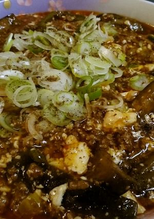 簡単本格派 麻婆豆腐茄子-レシピのメイン写真